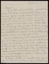 Primary view of [Letter from Felix Butte to Elizabeth Kirkpatrick - October 3, 1922]