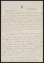 Primary view of [Letter from Felix Butte to Elizabeth Kirkpatrick - December 16, 1922]