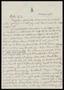 Primary view of [Letter from Felix Butte to Elizabeth Kirkpatrick - January 4, 1923]