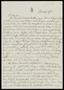 Primary view of [Letter from Felix Butte to Elizabeth Kirkpatrick - January 11, 1923]