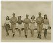 Photograph: [Soldiers and Women Walking on the Beach]