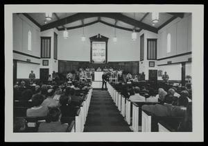 Primary view of object titled '[Rockwall First Baptist Sanctuary #1]'.