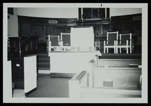 Primary view of object titled '[Rockwall First Baptist Chancel]'.