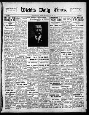 Primary view of Wichita Daily Times. (Wichita Falls, Tex.), Vol. 5, No. 308, Ed. 1 Wednesday, May 8, 1912