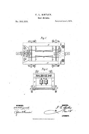 Primary view of object titled 'Improvement in Car-Brakes.'.