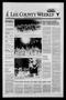 Thumbnail image of item number 1 in: 'Lee County Weekly (Giddings, Tex.), Vol. 4, No. 28, Ed. 1 Thursday, June 8, 1989'.