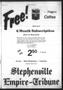Thumbnail image of item number 3 in: 'Stephenville Empire-Tribune (Stephenville, Tex.), Vol. 107, No. 37, Ed. 1 Monday, March 1, 1976'.