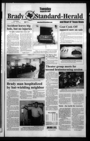 Primary view of object titled 'Brady Standard-Herald and Heart O' Texas News (Brady, Tex.), Ed. 1 Tuesday, August 30, 2005'.