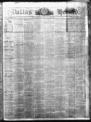 Primary view of object titled 'Dallas Herald. (Dallas, Tex.), Vol. 18, No. 42, Ed. 1 Saturday, July 1, 1871'.