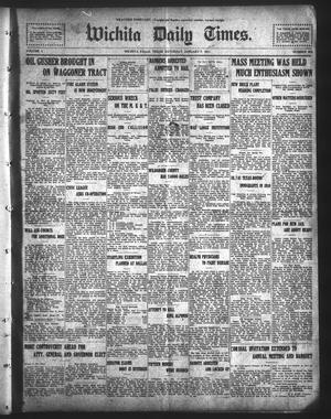 Primary view of object titled 'Wichita Daily Times. (Wichita Falls, Tex.), Vol. 4, No. 206, Ed. 1 Saturday, January 7, 1911'.