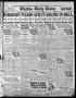 Newspaper: Wichita Daily Times (Wichita Falls, Tex.), Vol. 20, No. 27, Ed. 1 Wed…