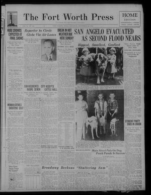 Primary view of object titled 'The Fort Worth Press (Fort Worth, Tex.), Vol. 15, No. 311, Ed. 1 Saturday, September 26, 1936'.