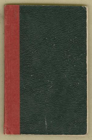 Primary view of object titled '[Sherwin Carlquist field notebook from 1973 expedition to South Africa]'.