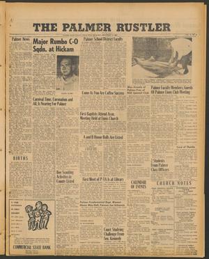 Primary view of object titled 'The Palmer Rustler (Palmer, Tex.), Vol. 44, No. 37, Ed. 1 Thursday, October 16, 1969'.