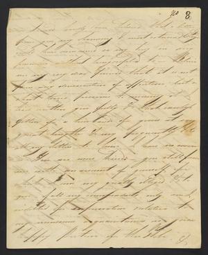 Primary view of [Letter from Andrew D. Campbell to Elizabeth Upshur Teackle, November 14, 1802]