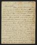 Primary view of [Letter from Elizabeth Upshur Teackle to her sister, Ann Upshur Eyre, November 11, 1810]