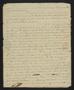 Thumbnail image of item number 1 in: '[Letter from Elizabeth Upshur Teackle to her husband, Littleton Dennis Teackle, March 9, 1813]'.