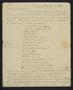 Thumbnail image of item number 1 in: '[Letter from Elizabeth Upshur Teackle to her husband, Littleton Dennis Teackle, March 13, 1813]'.