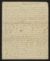 Thumbnail image of item number 1 in: '[Letter from Elizabeth Upshur Teackle to her husband, Littleton Dennis Teackle, March 15, 1813]'.