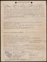 Thumbnail image of item number 2 in: '[Honorable Discharge Certificate, #3]'.