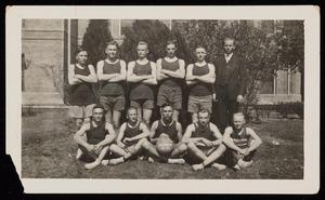 Primary view of object titled '[1921-22 Texas Lutheran Men's Basketball Team]'.