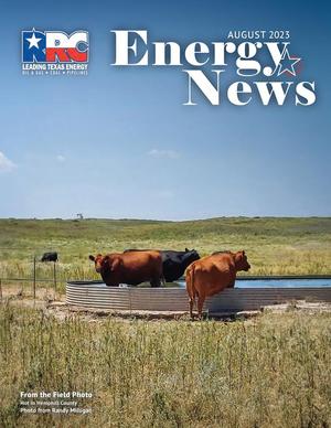 Primary view of object titled 'RRC Energy News, August 2023'.