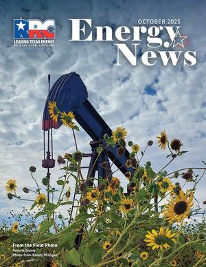 Primary view of object titled 'RRC Energy News, October 2023'.