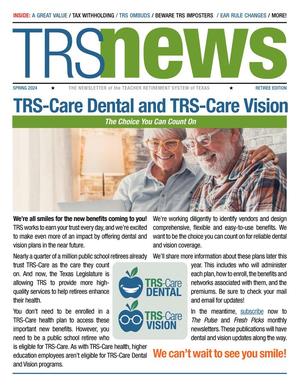 TRS News, Retiree Edition, Spring 2024