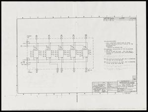 Primary view of object titled 'Logic Diagram A8 Main Ladder drivers Bits 6-10 Multiplexer A/D Converter'.