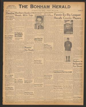 Primary view of object titled 'The Bonham Herald (Bonham, Tex.), Vol. 30, No. 15, Ed. 1 Thursday, September 20, 1956'.
