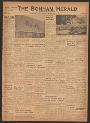 Primary view of object titled 'The Bonham Herald (Bonham, Tex.), Vol. 36, No. 15, Ed. 1 Thursday, December 3, 1964'.