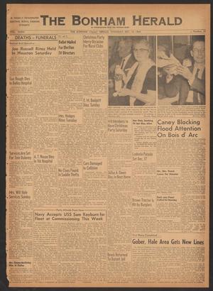 Primary view of object titled 'The Bonham Herald (Bonham, Tex.), Vol. 36, No. 16, Ed. 1 Thursday, December 10, 1964'.