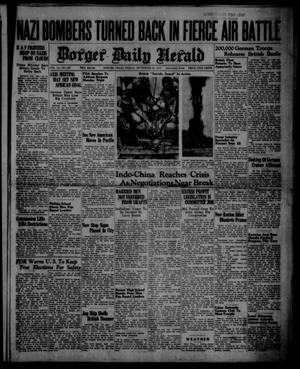 Primary view of object titled 'Borger Daily Herald (Borger, Tex.), Vol. 14, No. 259, Ed. 1 Friday, September 20, 1940'.