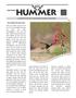 Journal/Magazine/Newsletter: The Texas Hummer, Spring 2015