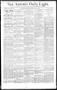 Newspaper: San Antonio Daily Light. (San Antonio, Tex.), Vol. 11, No. 150, Ed. 1…