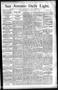 Thumbnail image of item number 1 in: 'San Antonio Daily Light. (San Antonio, Tex.), Vol. 12, No. 78, Ed. 1 Tuesday, April 19, 1892'.