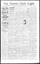 Newspaper: San Antonio Daily Light. (San Antonio, Tex.), Vol. 13, No. 112, Ed. 1…