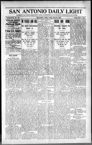 Primary view of object titled 'San Antonio Daily Light (San Antonio, Tex.), Vol. 17, No. 156, Ed. 1 Friday, June 25, 1897'.