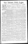 Newspaper: San Antonio Daily Light. (San Antonio, Tex.), Vol. 14, No. 285, Ed. 1…