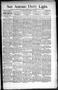 Newspaper: San Antonio Daily Light. (San Antonio, Tex.), Vol. 15, No. 148, Ed. 1…