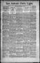 Newspaper: San Antonio Daily Light. (San Antonio, Tex.), Vol. 15, No. 155, Ed. 1…