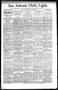Newspaper: San Antonio Daily Light. (San Antonio, Tex.), Vol. 15, No. 202, Ed. 1…