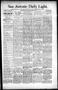 Newspaper: San Antonio Daily Light. (San Antonio, Tex.), Vol. 15, No. 265, Ed. 1…