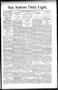 Newspaper: San Antonio Daily Light. (San Antonio, Tex.), Vol. 16, No. 125, Ed. 1…