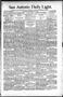 Thumbnail image of item number 1 in: 'San Antonio Daily Light. (San Antonio, Tex.), Vol. 16, No. 134, Ed. 1 Monday, June 1, 1896'.