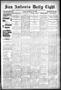 Thumbnail image of item number 1 in: 'San Antonio Daily Light. (San Antonio, Tex.), Vol. 18, No. 146, Ed. 1 Wednesday, June 14, 1899'.