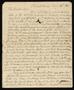 Thumbnail image of item number 1 in: '[Letter from Elizabeth Upshur Teackle to her sister, Ann Upshur Eyre, November 13, 1824]'.
