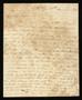 Thumbnail image of item number 1 in: '[Letter from Ann Upshur Eyre to her sister, Elizabeth Upshur Teackle, August 20, 1828]'.