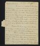 Thumbnail image of item number 1 in: '[Letter from Elizabeth Upshur Teackle to her husband, Littleton Dennis Teackle, September 8, 1813]'.