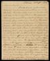 Thumbnail image of item number 1 in: '[Letter from Elizabeth Upshur Teackle to her sister, Ann Upshur Eyre, April 25, 1819]'.